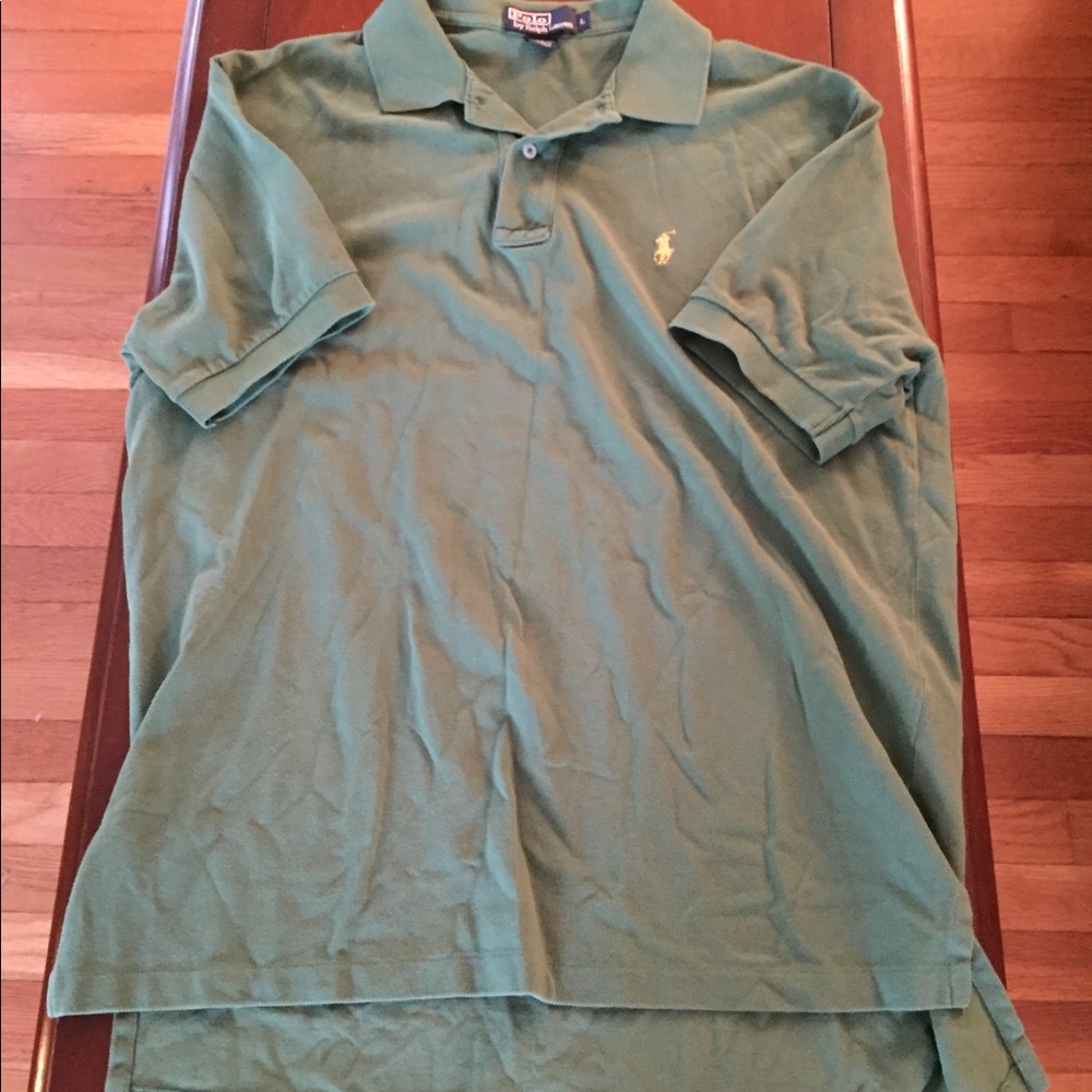 Men’s Ralph Lauren Green Polo, size Large
